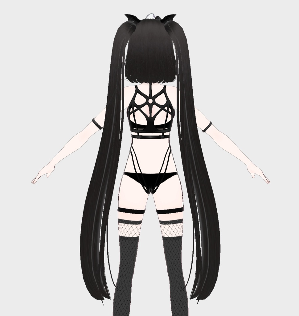 【Vroid】Super sexy tight fitting clothes~ Customizable 超级可爱的紧身衣 ! 可自定义♥ !