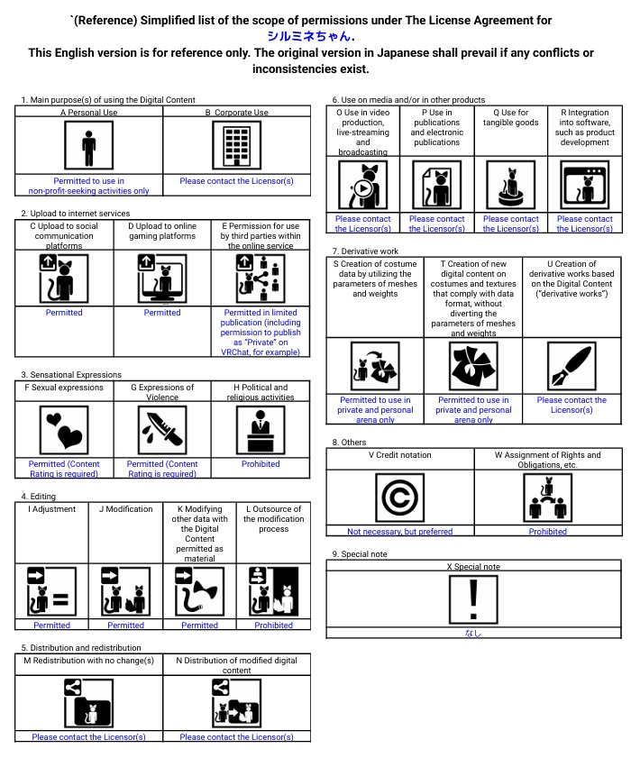 VROID オリジナル3Dモデル+VRoidデータ 【シルミネちゃん】Quest対応版あり