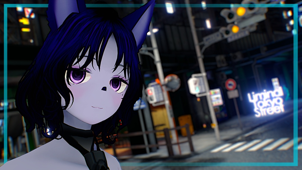 VROID オリジナル3Dモデル+VRoidデータ 【ルシアンちゃん】Quest対応版あり
