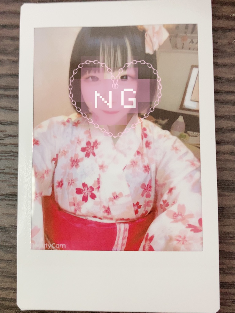 浴衣チェキ