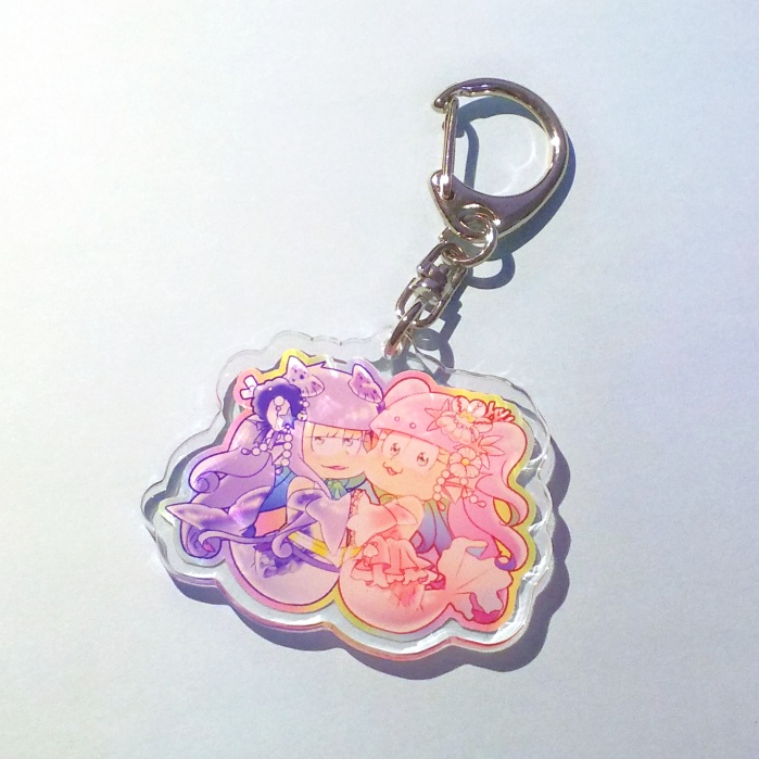 魔法人魚110ちゃんアクリルキーホルダー