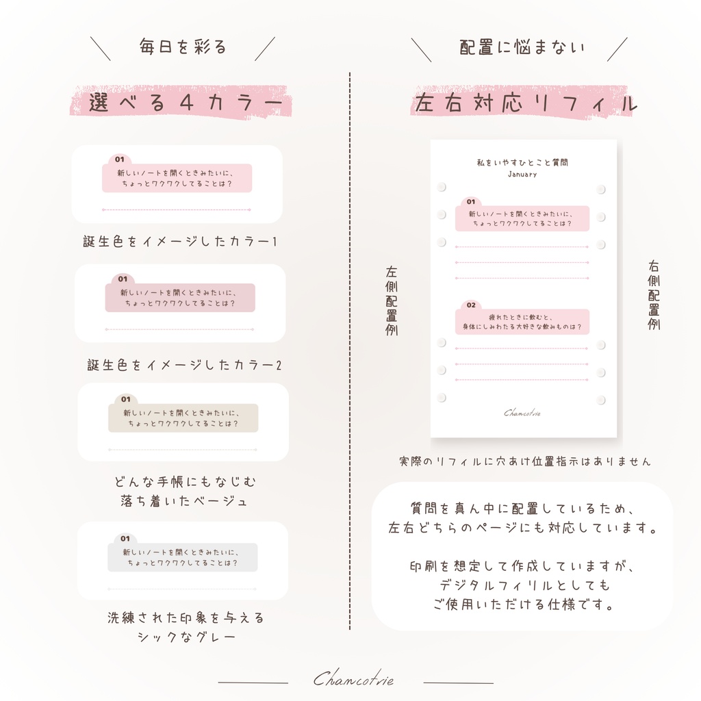 【ミニ6】私をいやすひとこと質問|1月