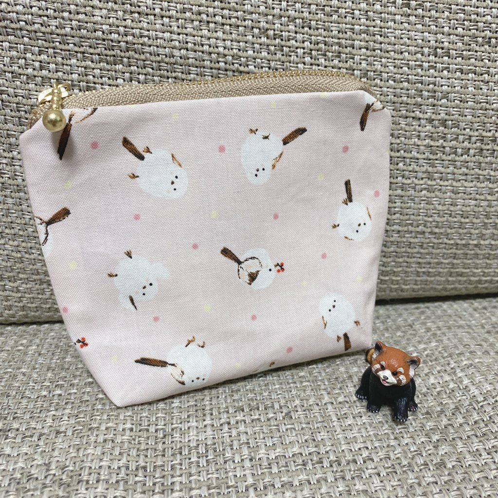 シマエナガ ハンドメイド ポーチ