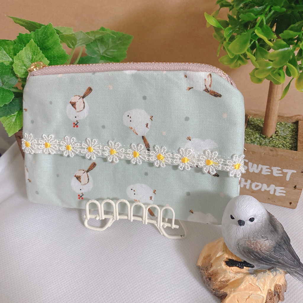 シマエナガ ポーチ付きポケットティッシュケース