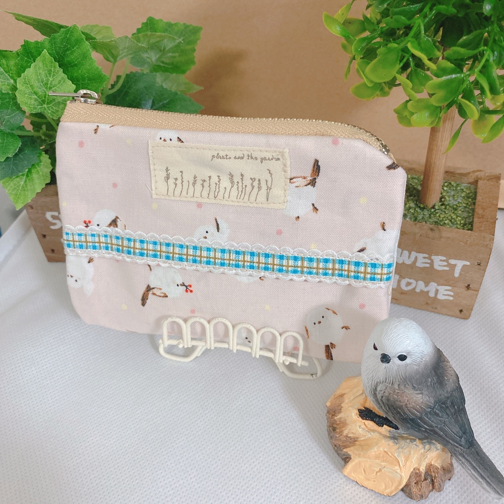 シマエナガ ポーチ付きポケットティッシュケース