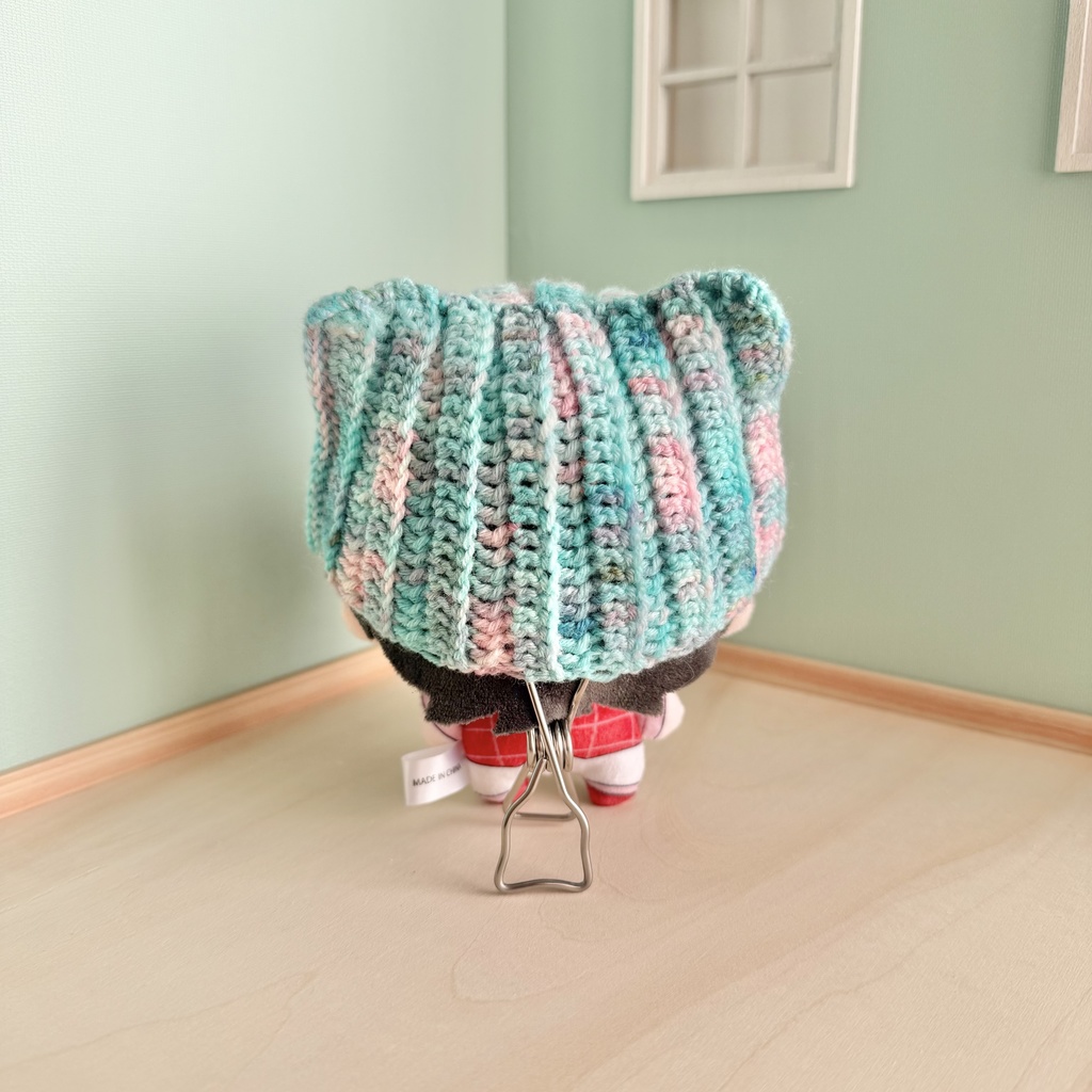 ぬい用ねこみみニット帽