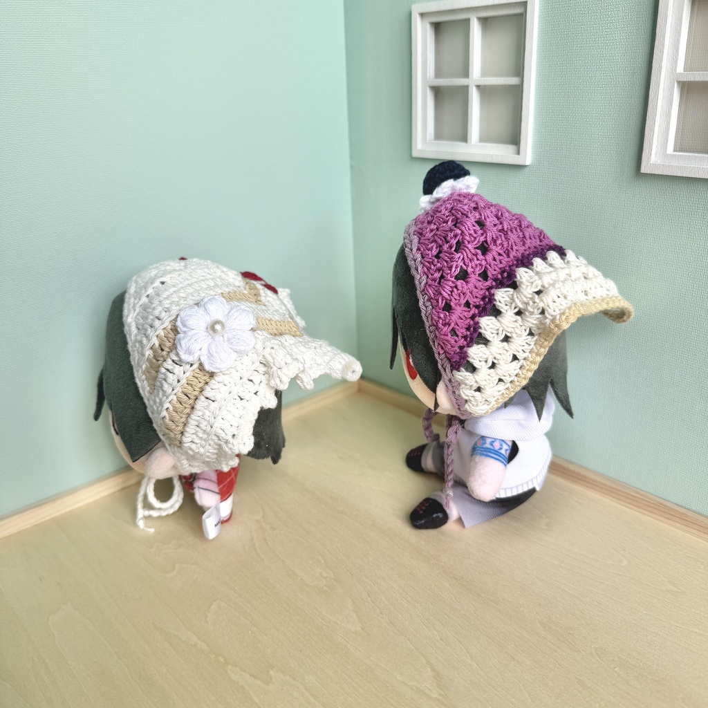 ぬい用クロシェバブーシュカ|March Collection 01