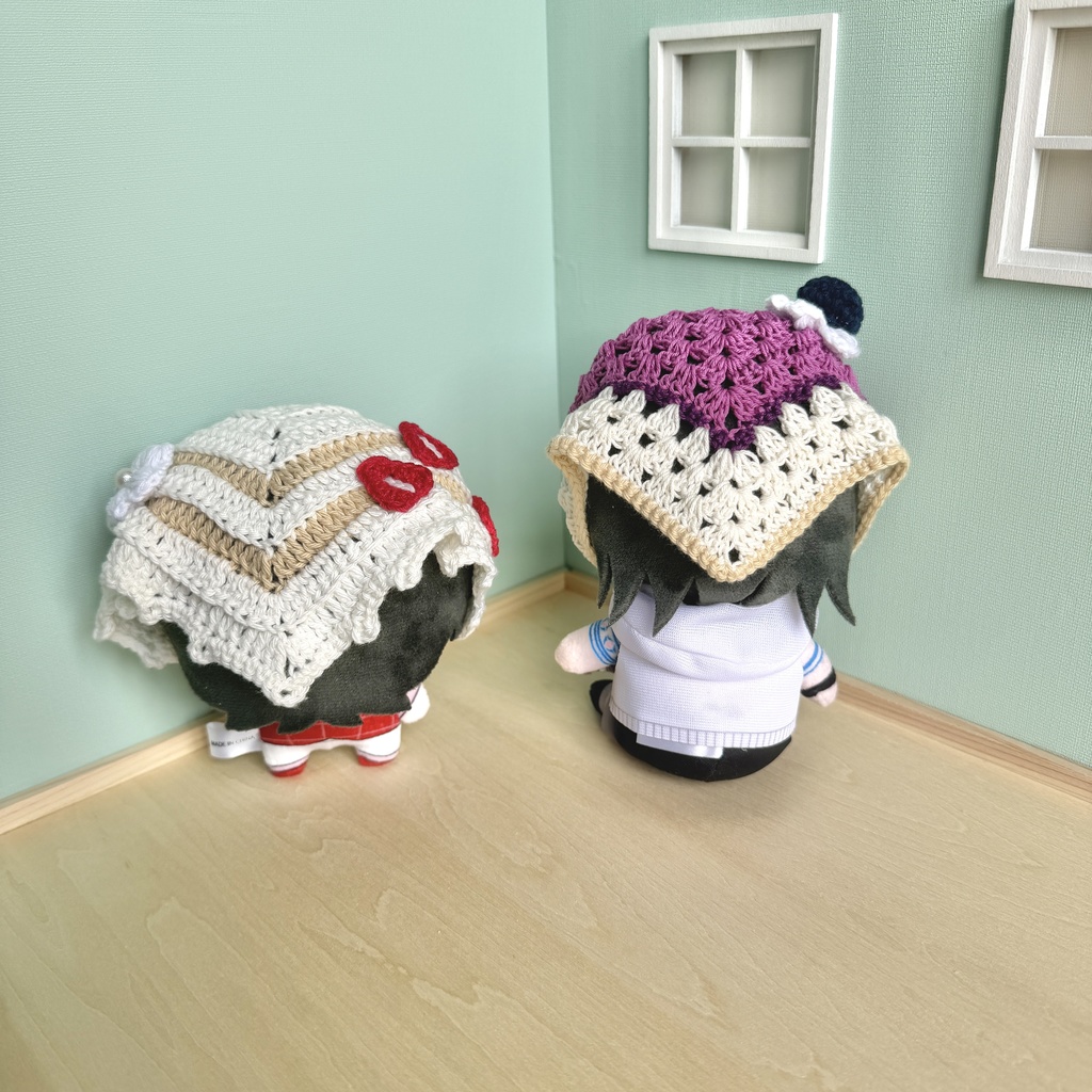 ぬい用クロシェバブーシュカ|March Collection 01