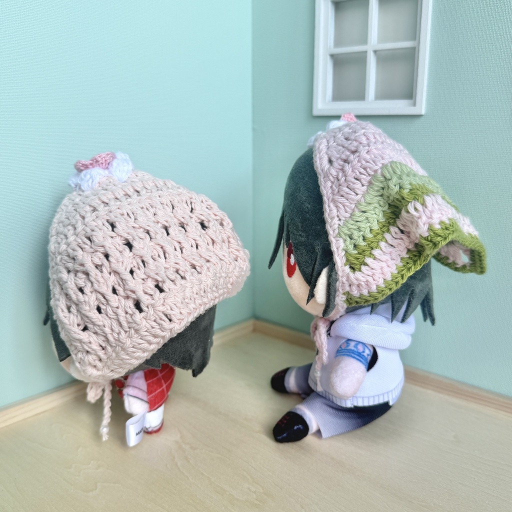 ぬい用クロシェバブーシュカ|Sakura Collection 2026