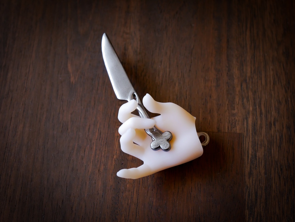 【終了】花柄カトラリー3種セット