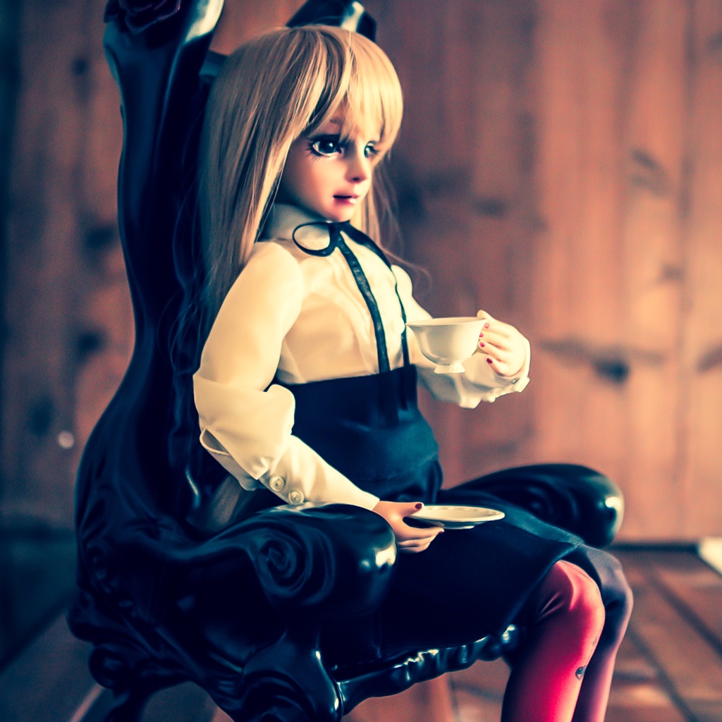 宝石貝ティーカップ&ソーサー