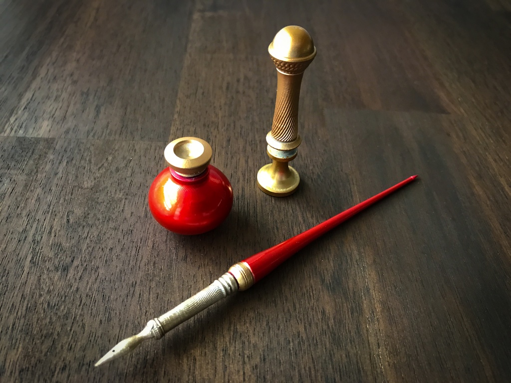 筆記セット カラー4種