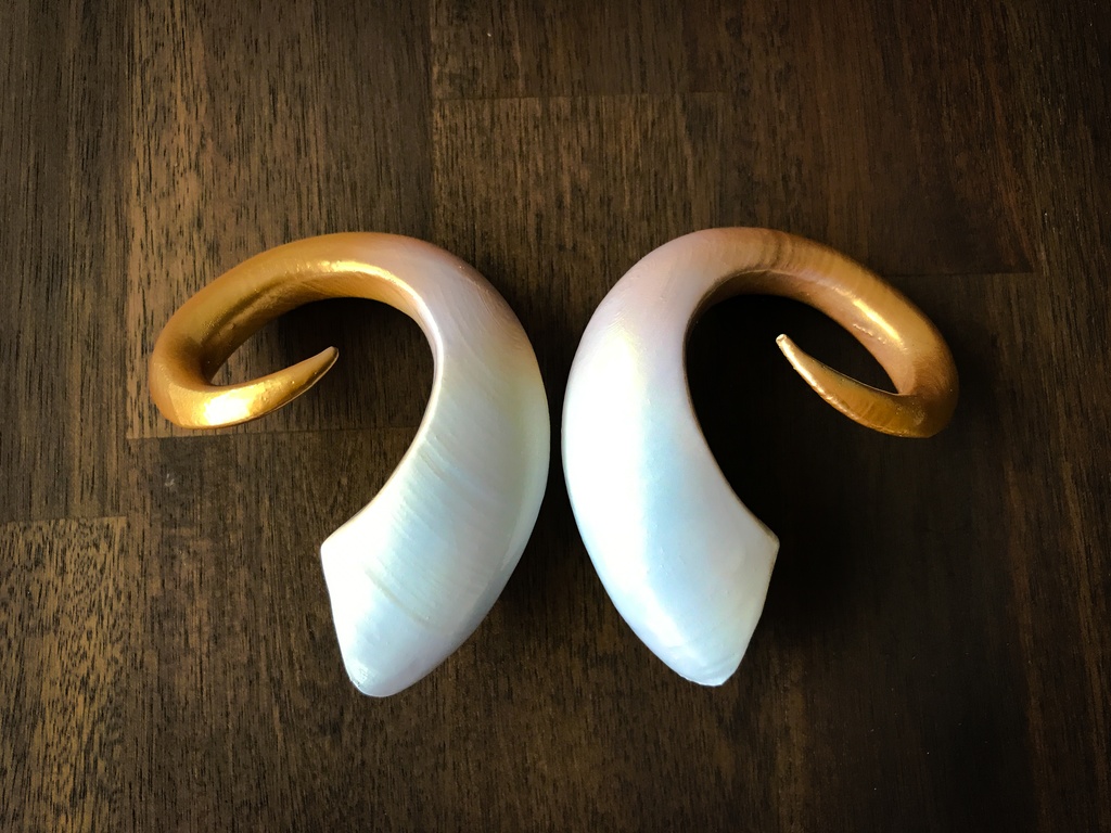 【終了】山羊角 3種(60cmドール用)