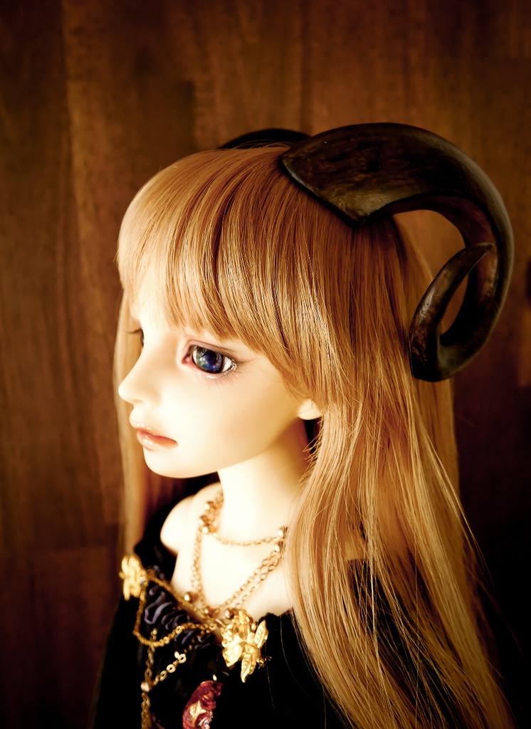 【終了】山羊角 3種(60cmドール用)
