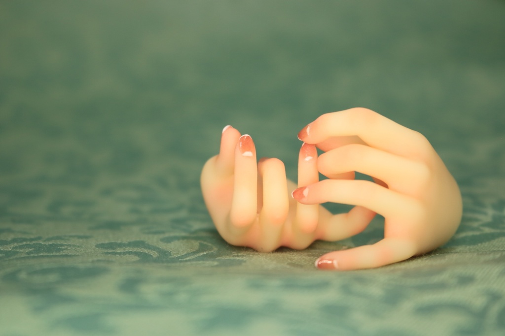 【終了】FLORFLORA × you&me メイクハンド (ティーカップ持ち・フェア肌)