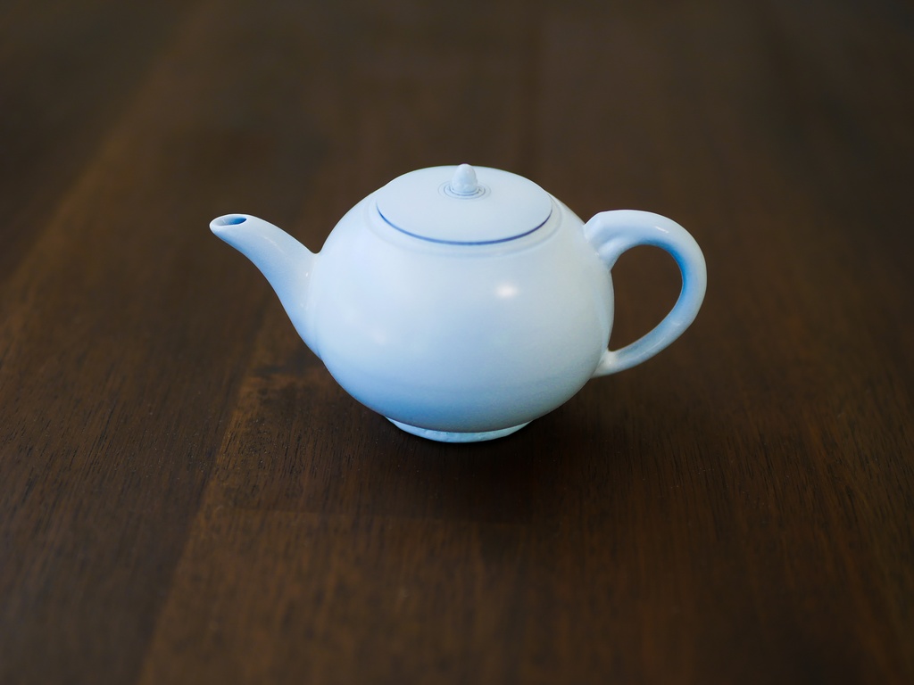 ティーセット(クリヤーホワイト)