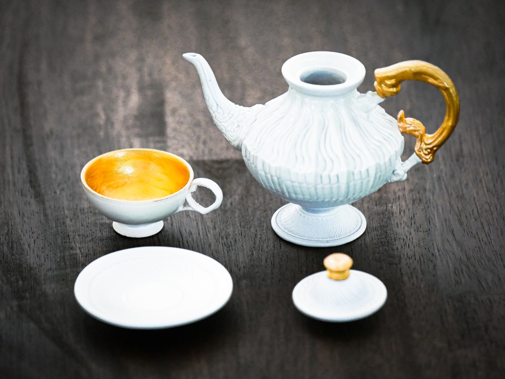 【終了】ミニアンティークティーセット 2022 version(40cmドール用)