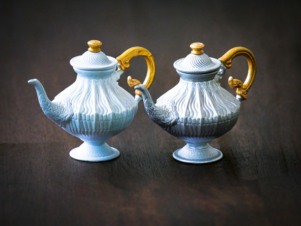 【終了】ミニアンティークティーセット 2022 version(40cmドール用)