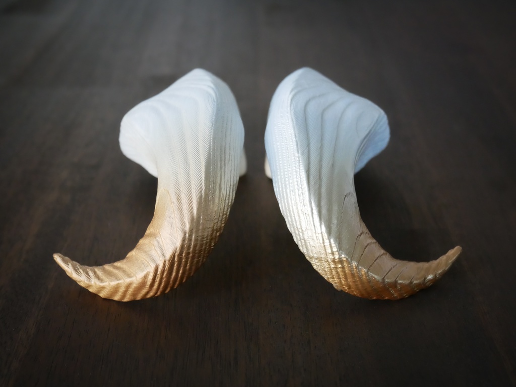 【終了】悪魔角 3種(60cmドール用)