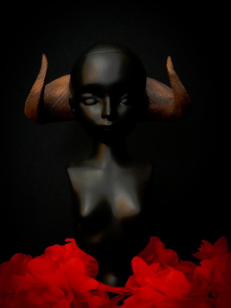 【終了】悪魔角 3種(60cmドール用)