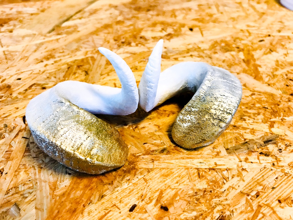 【セール】羊角 5種(60cmドール用)