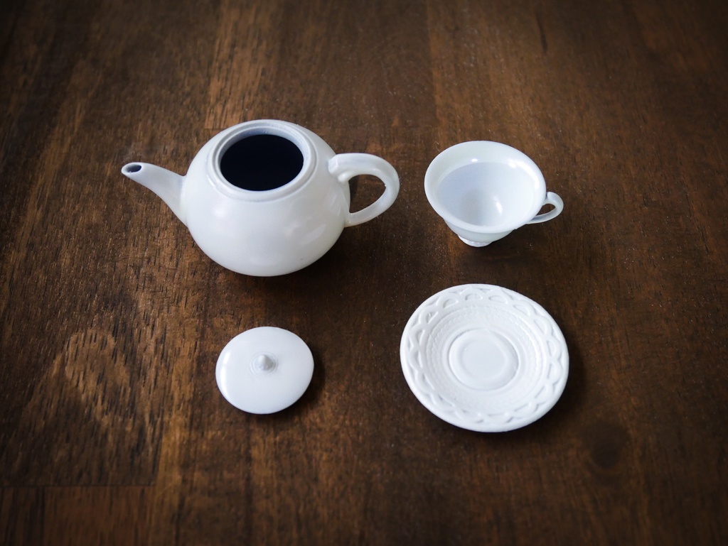 ミ二宝石貝ティーセット(40cmドール用)