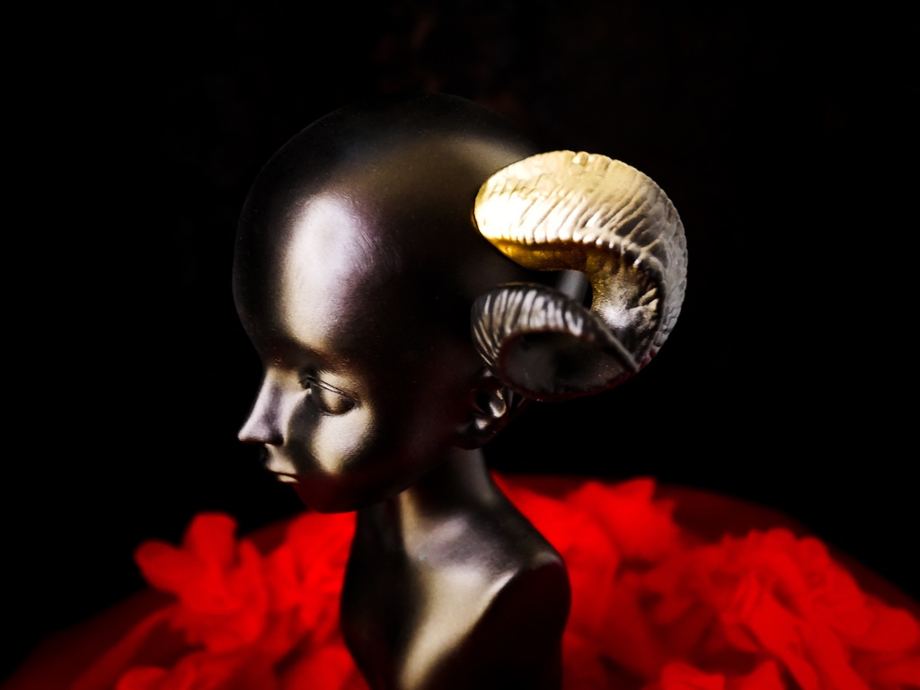 ミニ羊角 4種(40cmドール用)