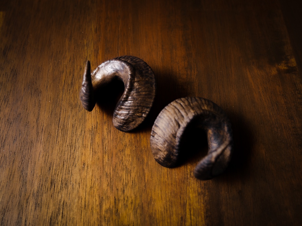 ミニ羊角 4種(40cmドール用)