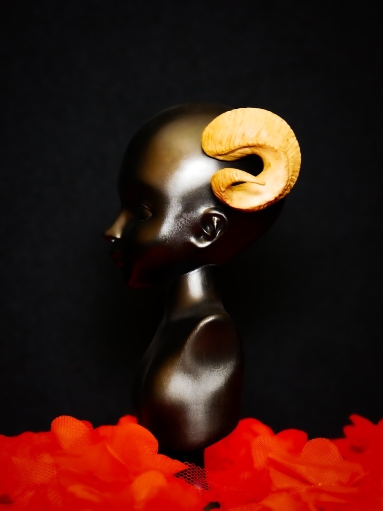 ミニ羊角 4種(40cmドール用)