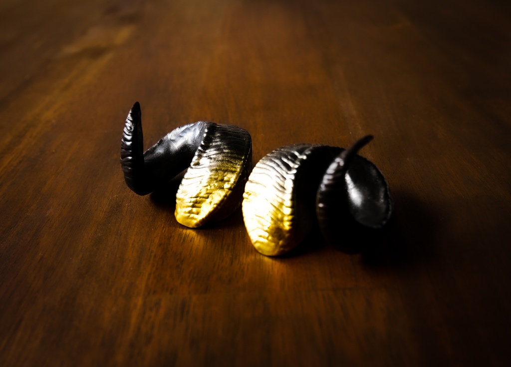 ミニ羊角 4種(40cmドール用)