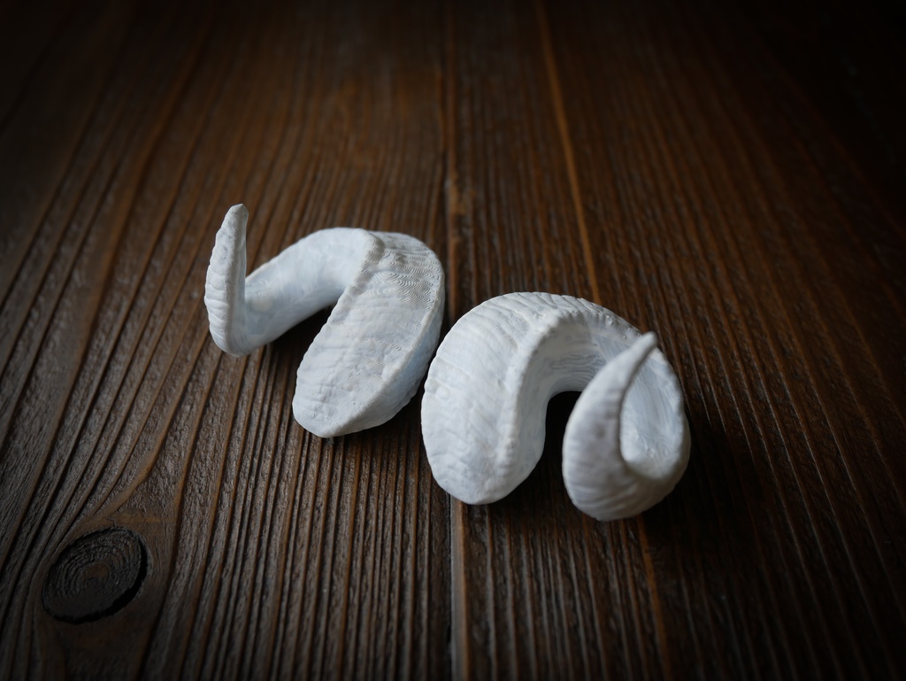 ミニ羊角 4種(40cmドール用)