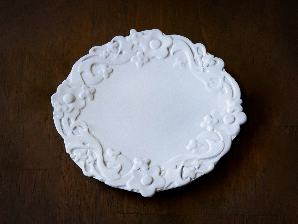 【終了】花柄ディッシュセット