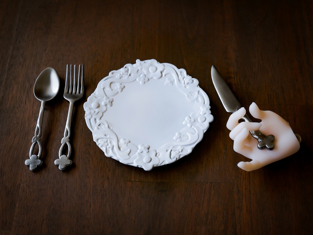 【終了】花柄ディッシュセット