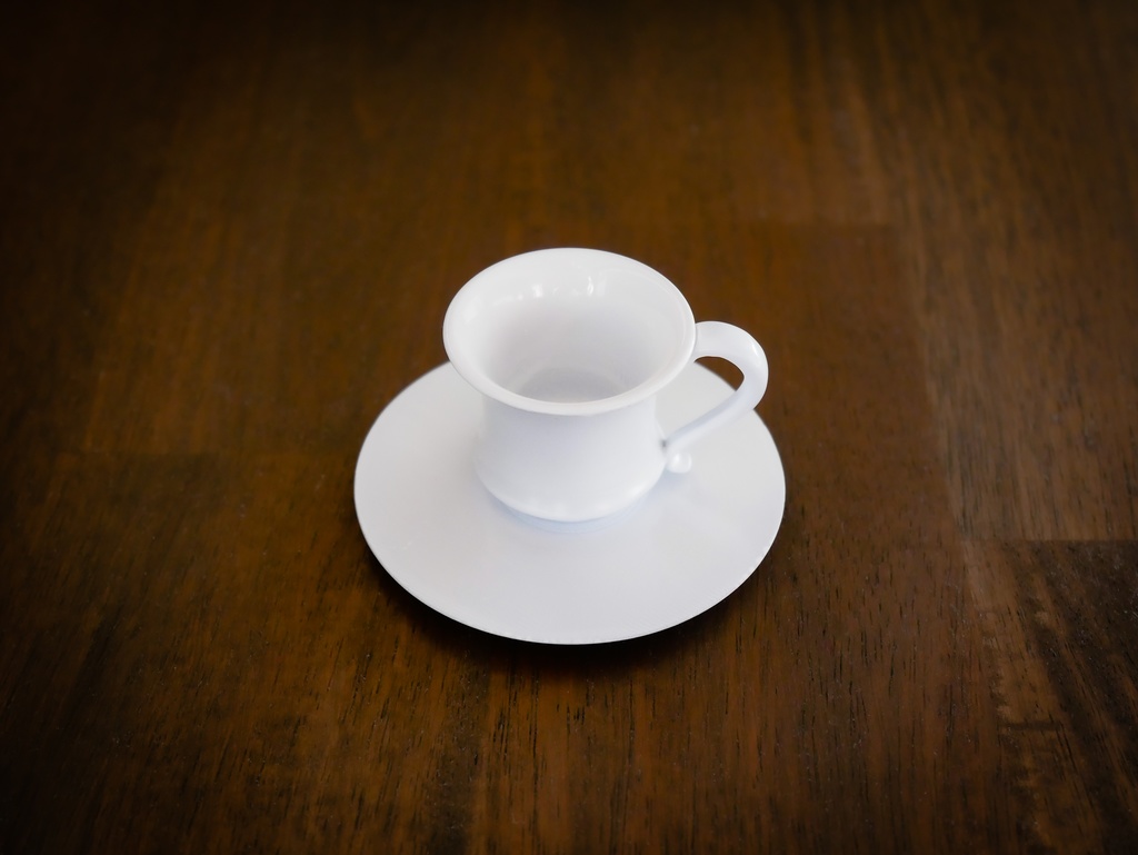 コーヒーカップ&ソーサー 2種(60cmドール用)