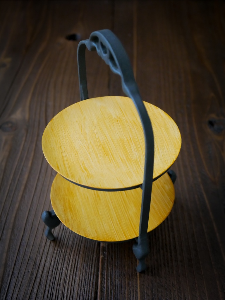 【セール】猫足ケーキスタンド(60cmドール用)