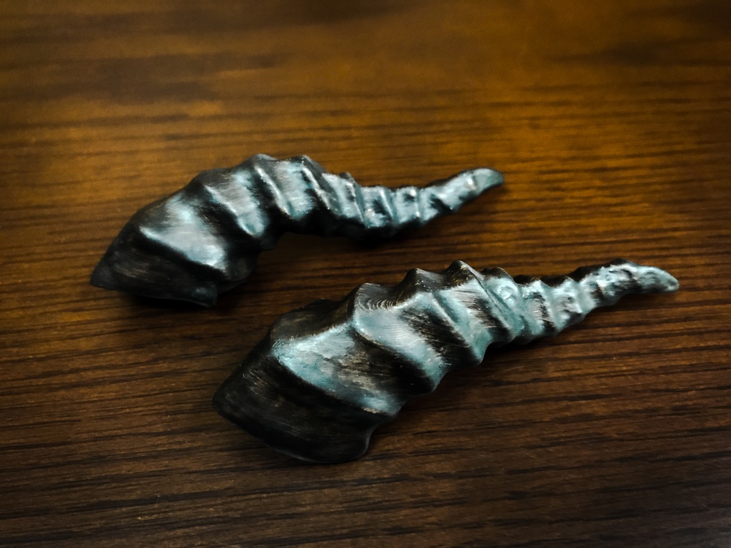 【終了】竜角 3種(60cmドール用)