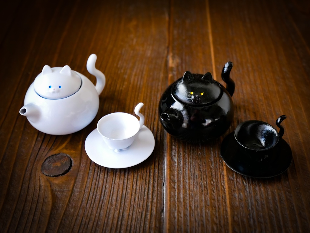 ミニ猫ティーセット 2種