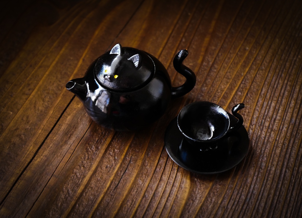 ミニ猫ティーセット 2種