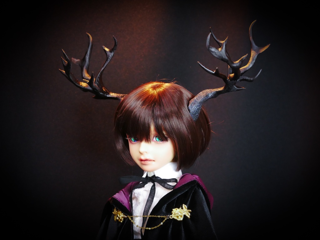 【セール】幻想角:神鹿 3種(60cmドール用)