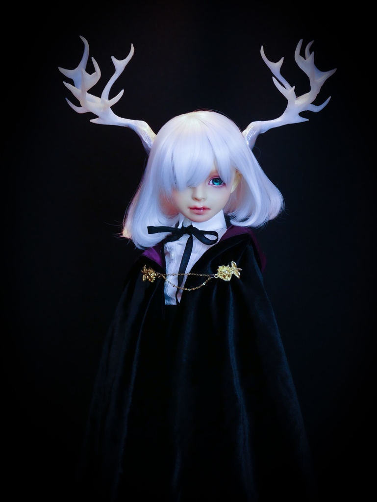 【セール】幻想角:神鹿 3種(60cmドール用)