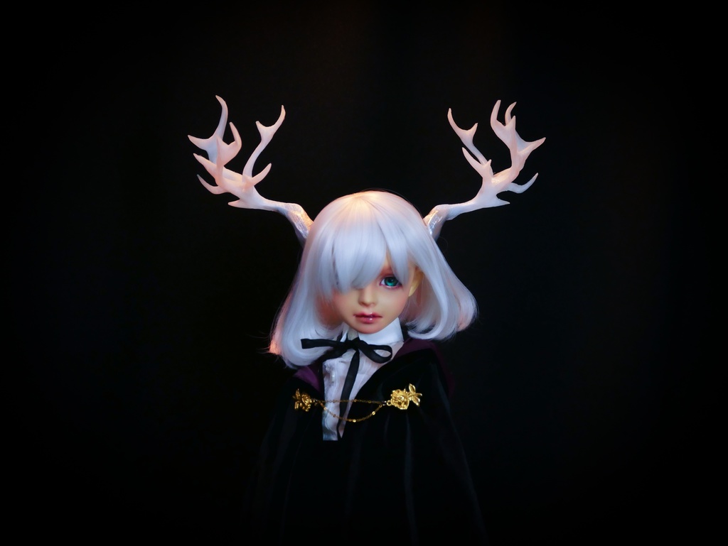 【セール】幻想角:神鹿 3種(60cmドール用)