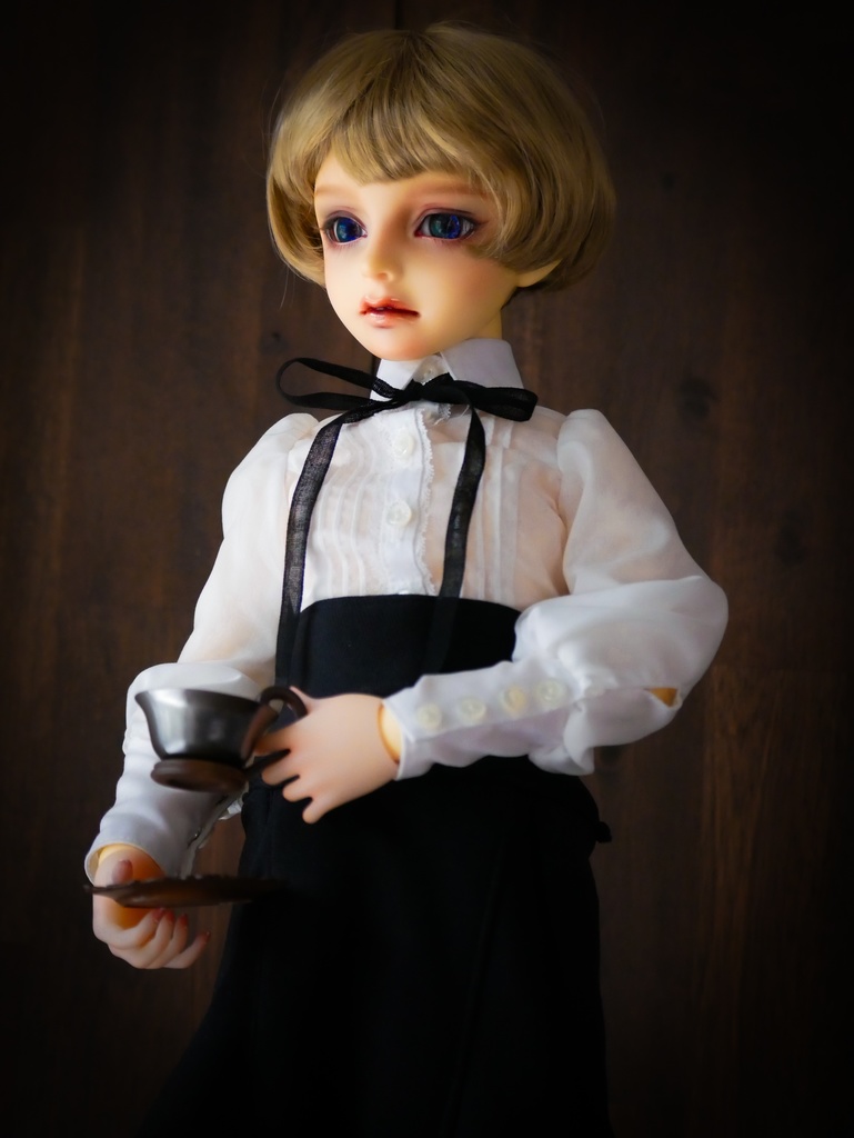 花柄ティーカップ&ソーサー(60cmドール用)