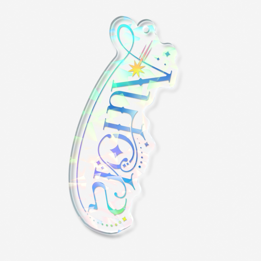 【Aurora】ロゴアクキー(ホロ)