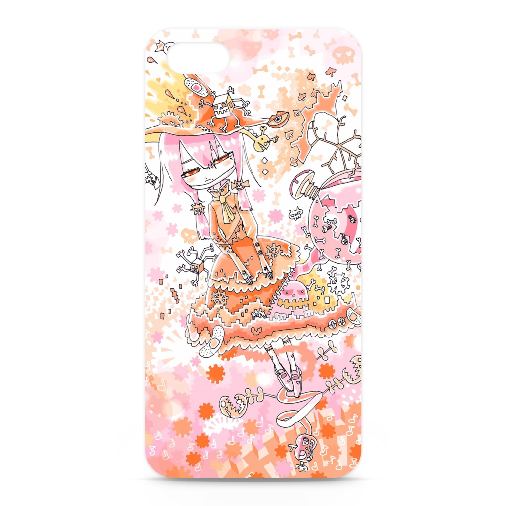 オルゴール少女のiPhoneケース