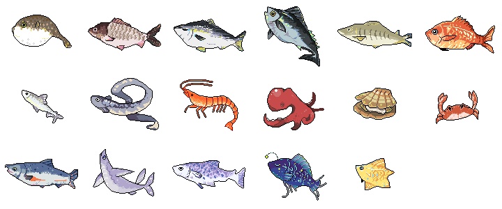 【無料】さかなドット