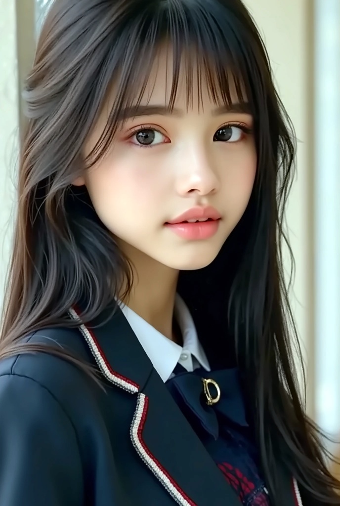 写真のようなAI美少女画像-VI「学園美少女ポートレート集」