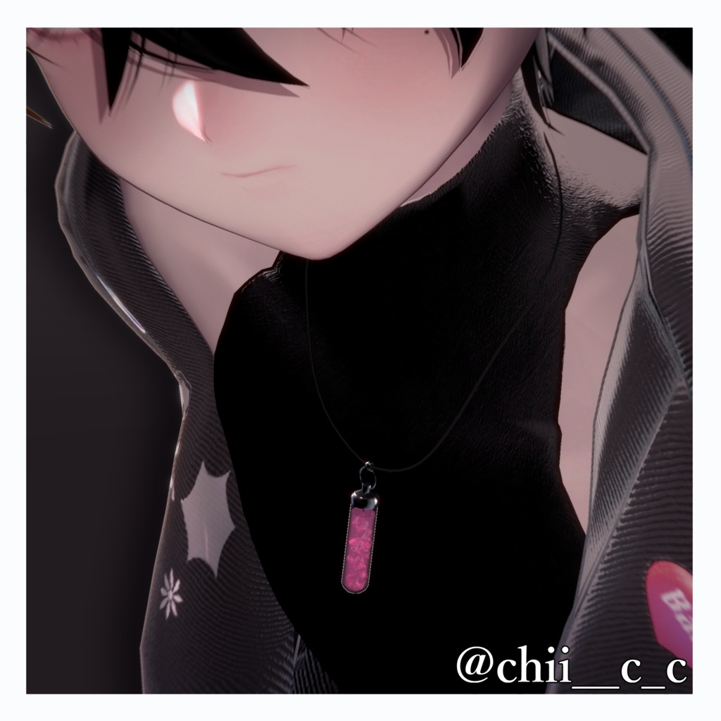 Veil of gem【VRC想定】カプセルネックレス