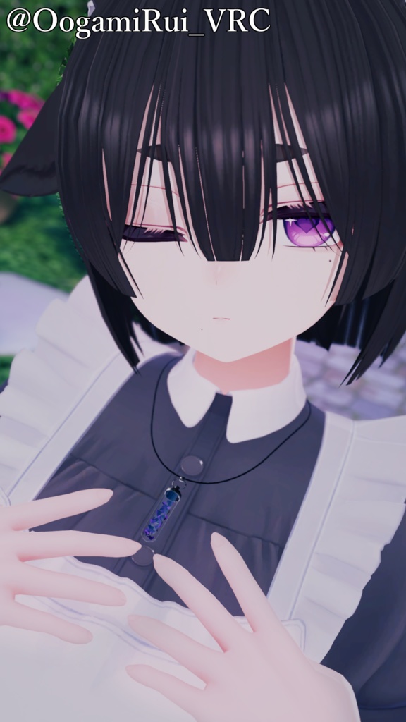 Veil of gem【VRC想定】カプセルネックレス