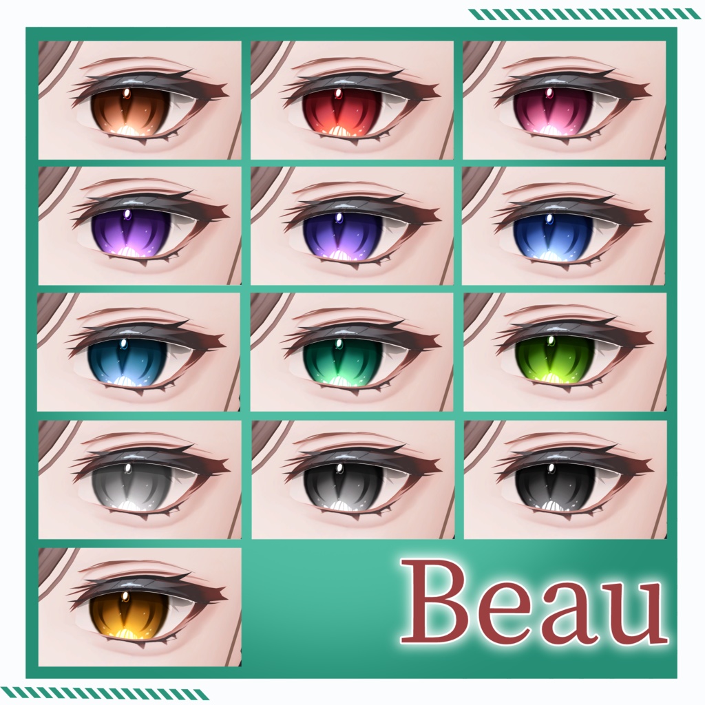 【Alué】un chat / Eyes & Makeup Texture