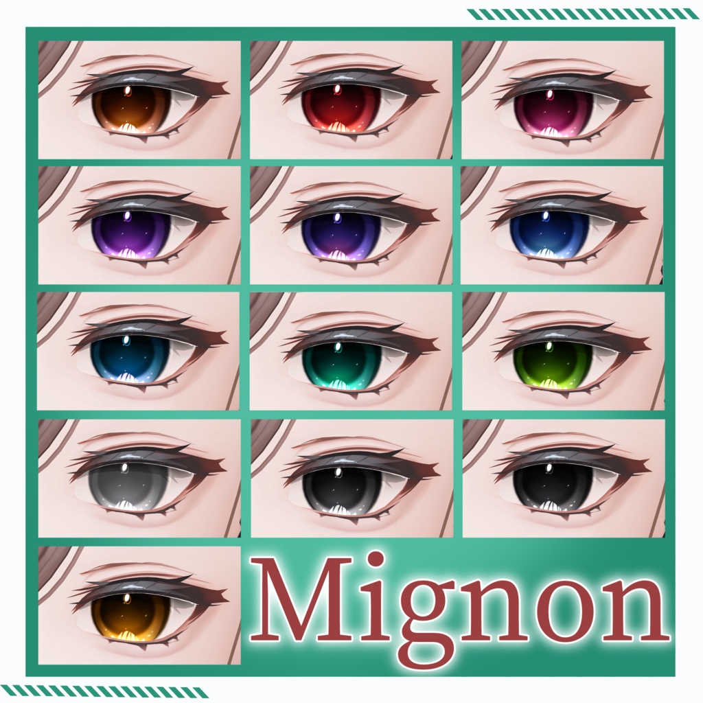 【Alué】un chat / Eyes & Makeup Texture